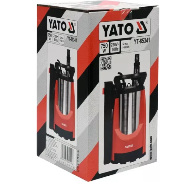 Занурювальний насос INOX 750 Вт YATO YT-85341