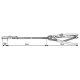 Щипці для затискних хомутів з тросом YATO YT-0653