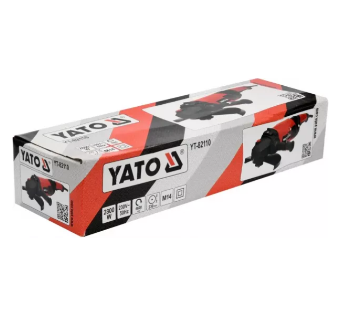 Шліфмашина кутова 230мм YATO YT-82110  A-1