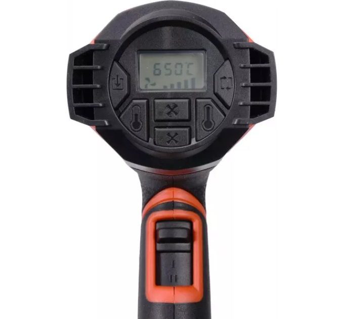 Фен будівельний 1600 Вт з LCD дисплеєм YATO YT-82296   I-5