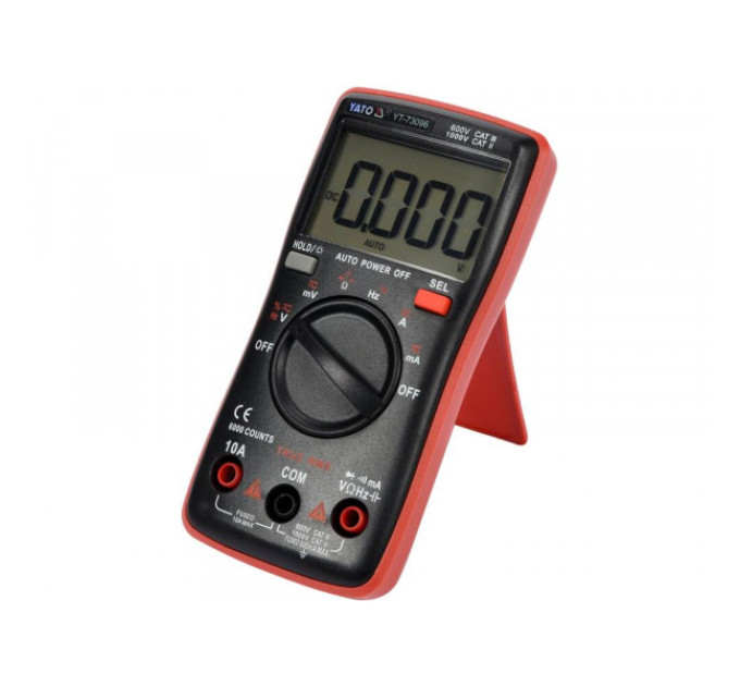 Унiверсальний цифровий вимiрювач з lcd 6000 Е-2 YT-73096