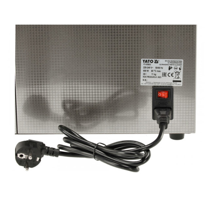 Ультразвукова мийна машина 30л YATO YT-55803
