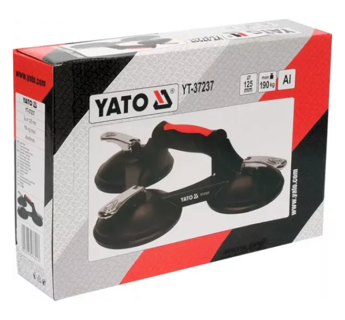 Тримач для скла до 190 кг YATO YT-37237     I-3