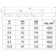 Свердла по металу HSS 5 шт SDS+ YATO YT-40050 D-4