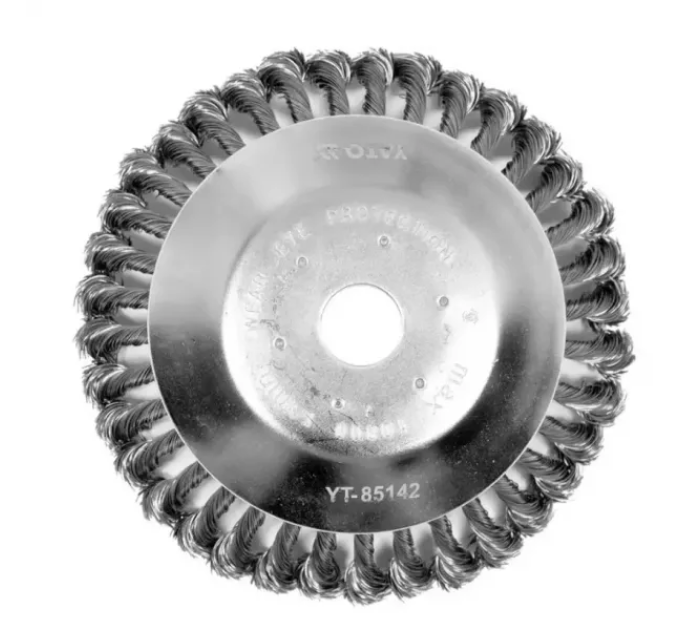 Проволочная щетка для кос и триммеров YATO YT-85142 D-5