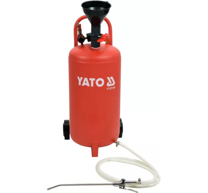 Пневматичний маслозаправщик 20 л YATO YT-07195