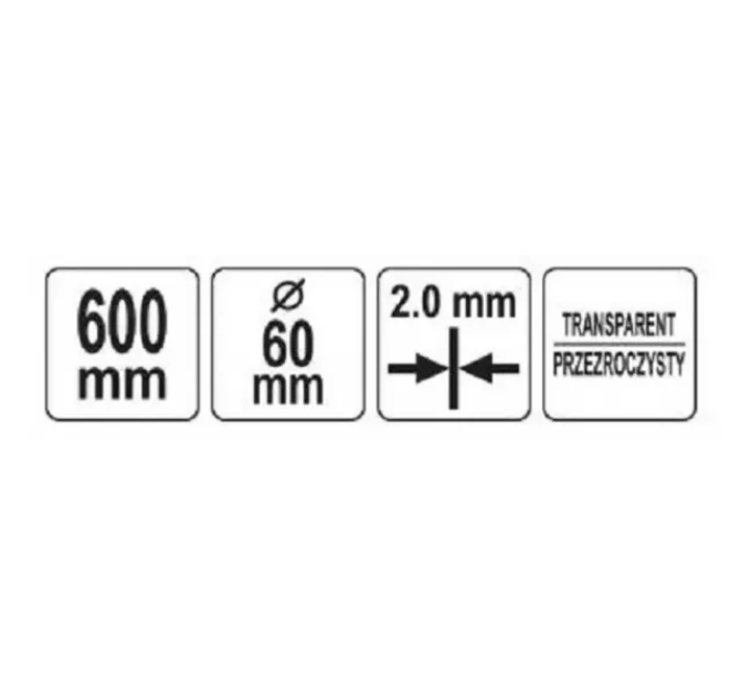 Пістолет для герметика 600мл YATO YT-67571 В-1