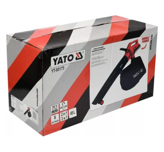 Пилосос-повітродувка садовий YATO YT-85175   F-1