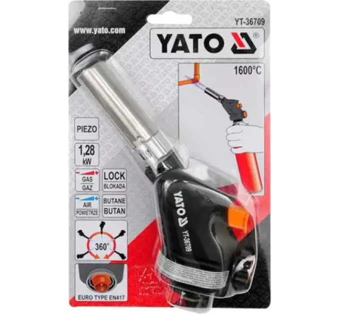 Пальник газовий YATO YT-36709