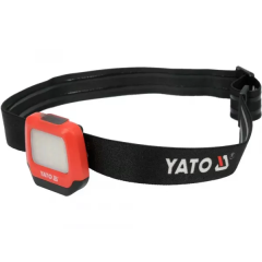 Налобний ліхтар з кліпсою на бейсболку 2в1 200Лм YATO YT-08598 B-3