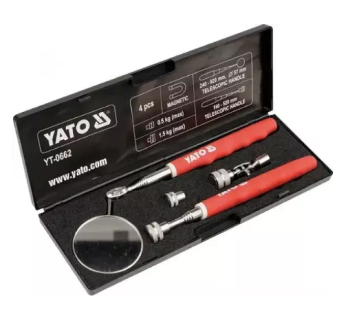 Набір тримач + дзеркало YATO YT-0662 C-3