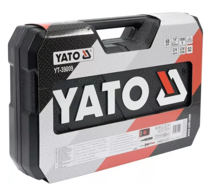Набір інструментів електрика 68 предметів професійний YATO YT-39009 А-2