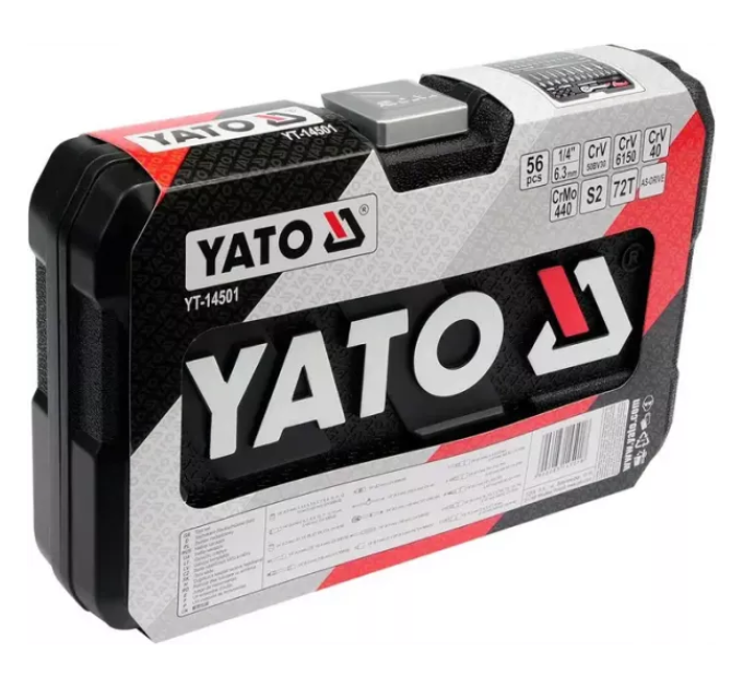 Набір інструментів 56 предметів YATO YT-14501 А-3