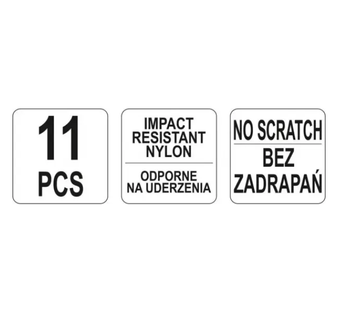 Набір знімачів для панелей облицювання YATO YT-0844