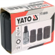 Набір з п'ятиразових головок для гальмівних супортів YATO YT-06806 D-3