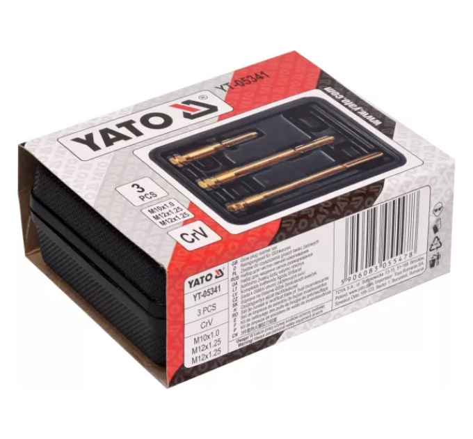 Набір для очищення свічок розжарювання YATO YT-05341 D-4