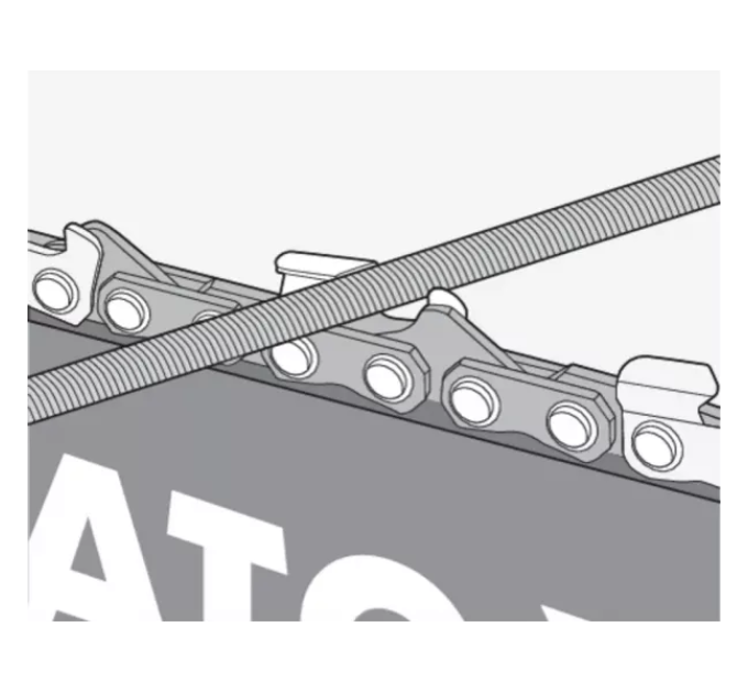 Набір для заточування зубів ланцюгової пилки YATO YT-85040 D-5