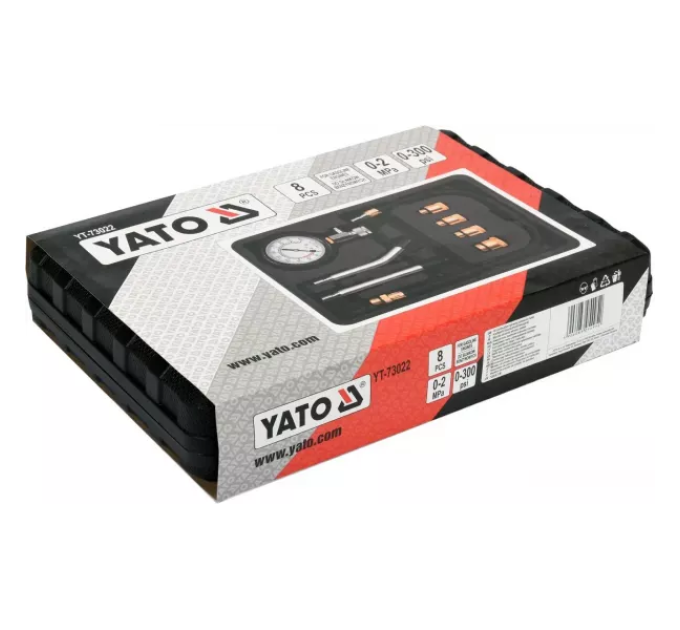 Компресометр для бензинових двигунів 0-2 МПа YATO YT-73022   B-5