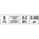 Компресометр для бензинових двигунів 0-2 МПа YATO YT-73022   B-5