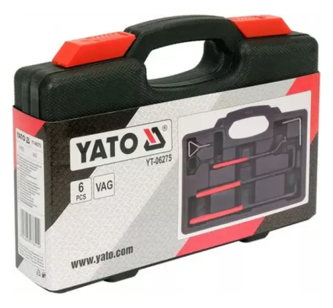 Комплект для обслуговування натяжних роликів VAG 6 шт YATO YT-06275 А-4