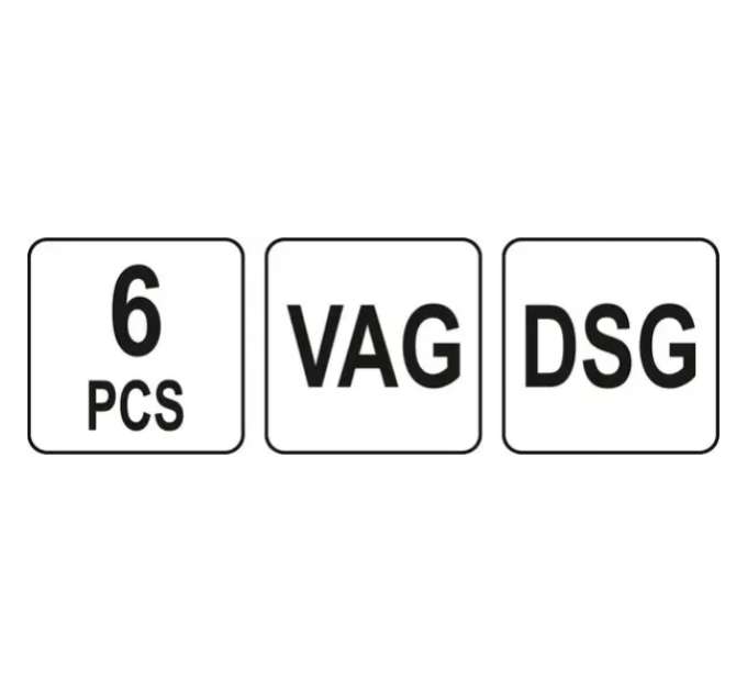 Комплект для обслуговування зчеплення DSG YATO YT-06316   B-5