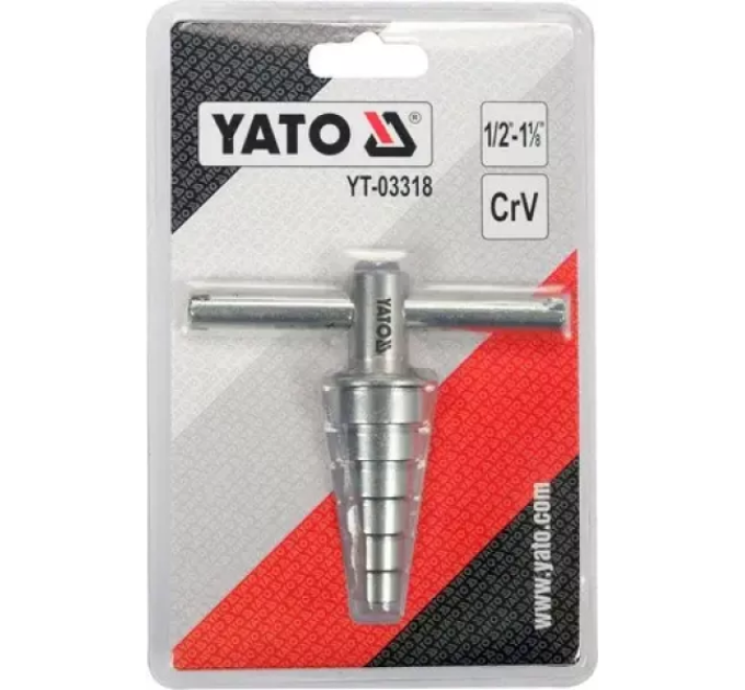 Ключ ступінчастий з ручкою YATO YT-03318 D-3