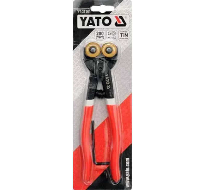Кліщі для керамічної плитки з дисковими різцями YATO YT-37161  C-4