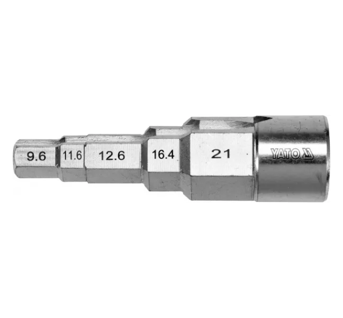 Квадратний ключ 1/2" YATO YT-03317 D-3