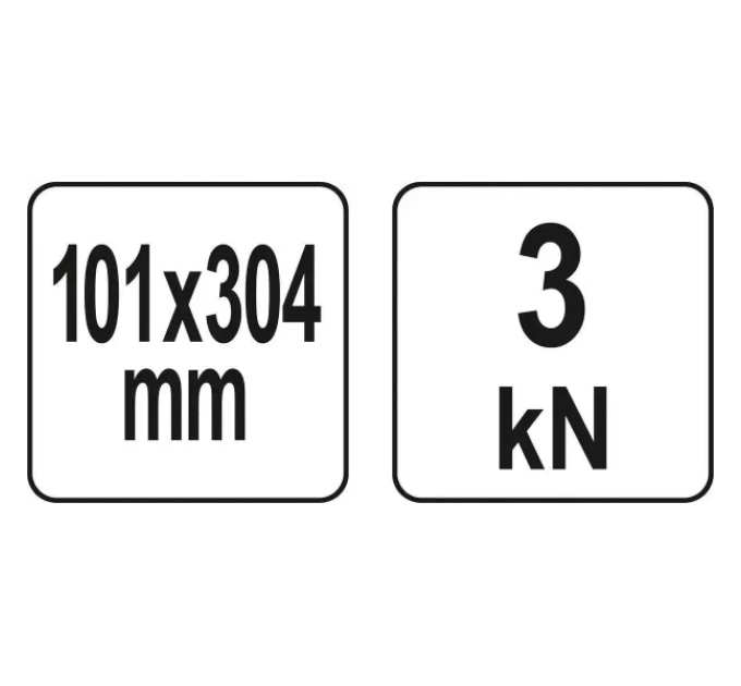 Затиск столярний 101x304 мм YATO YT-64192 H-1