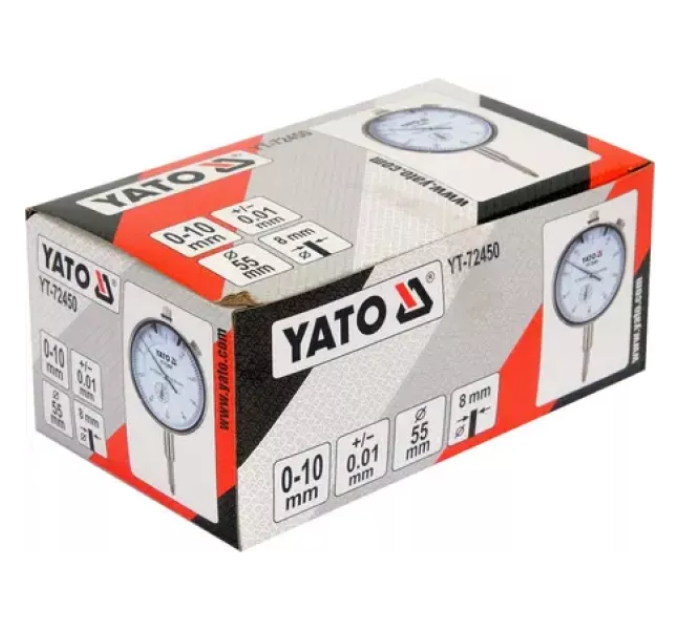 Датчик виміру биття 0-10 мм YATO YT-72450 Е-2