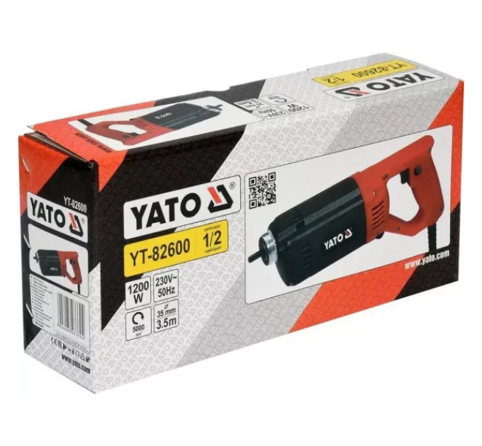 Вібратор для укладання бетону YATO YT-82600 F-1