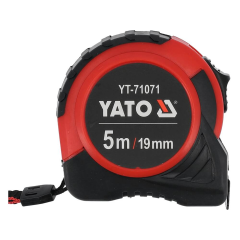 Рулетка сталева 5м х 19мм YATO YT-71071
