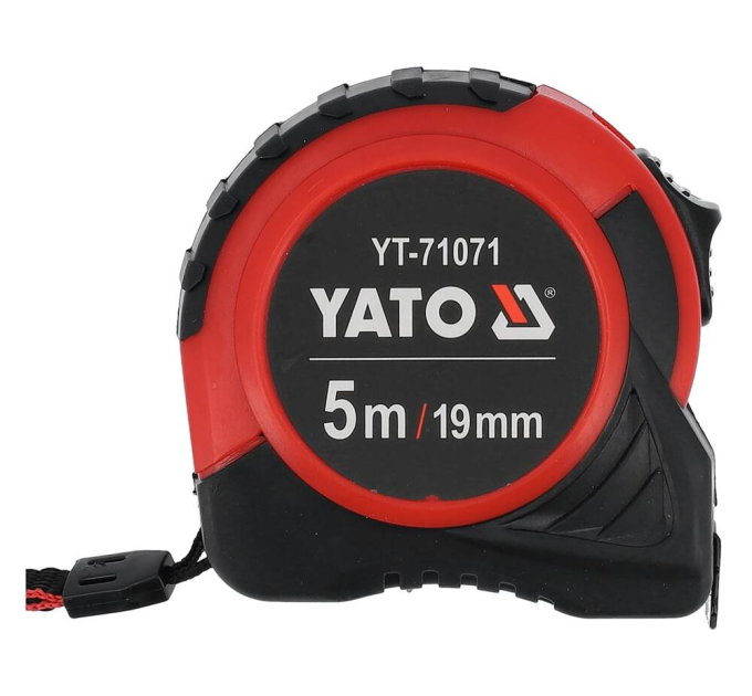 Рулетка сталева 5м х 19мм YATO YT-71071