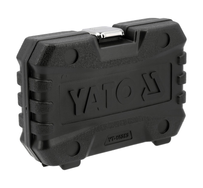 Набір коротких ударних головок 1/2 дюйма 10 шт. YATO YT-10252